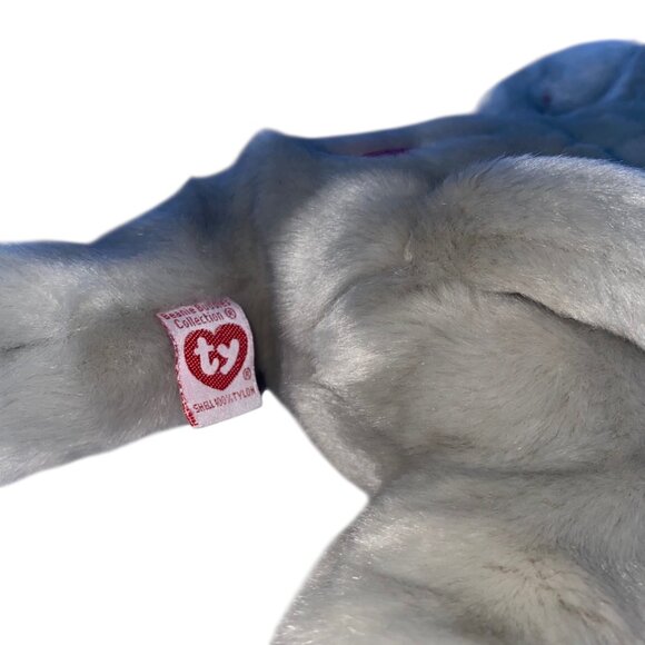 Ty Beanie Buddy Righty The Elephant Flag Plush 2000 17” w/Tag - Picture 4 of 12